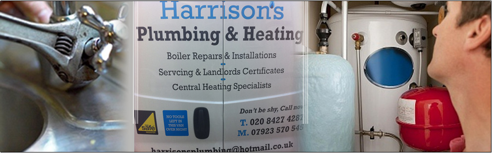 Harrisons Plumbing & Heating Banner